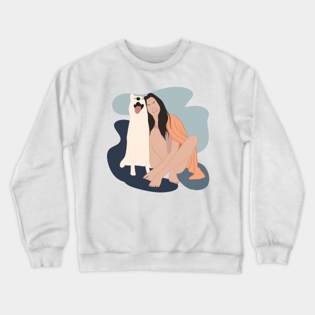 Hug Crewneck Sweatshirt by NJORDUR